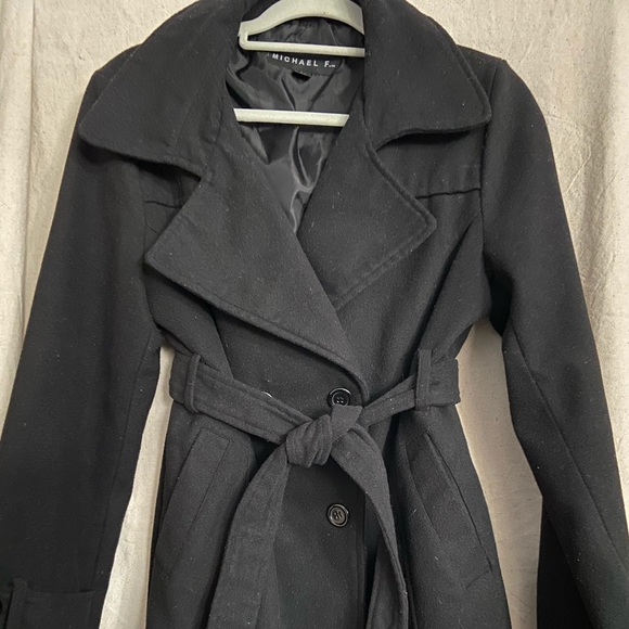 Michael F. wool pea coat. - Picture 2 of 9